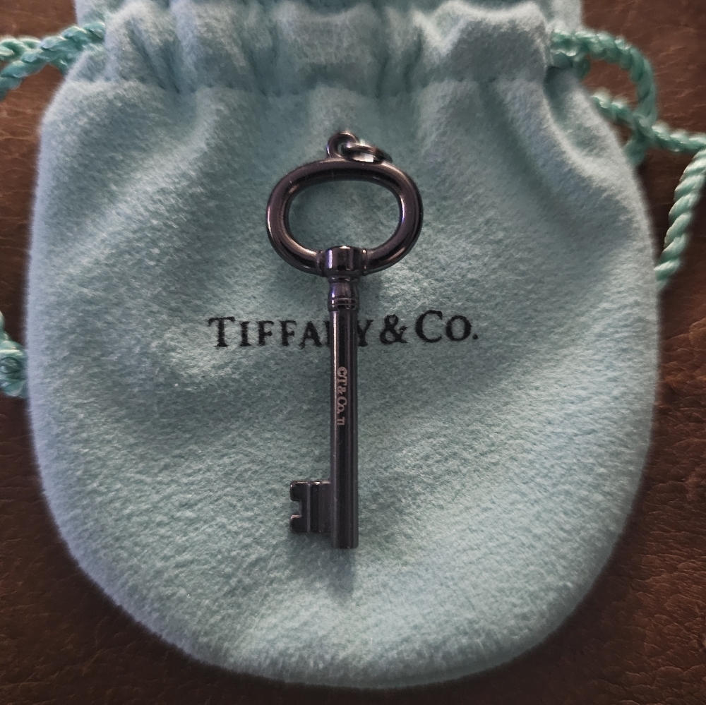 Tiffany & Co. Silver Key Pendant